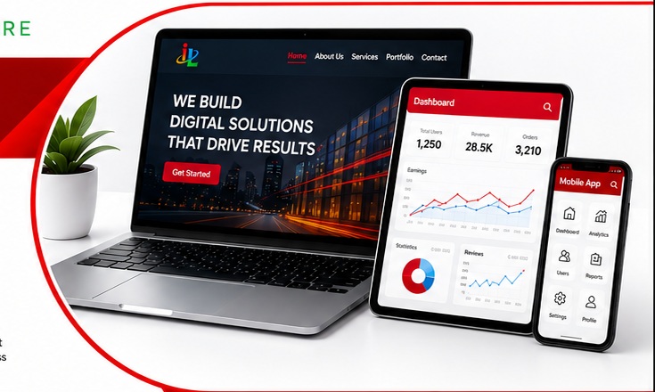 Digital solutions across laptop, tablet and mobile